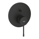 Встраиваемый смеситель для ванной-душа GROHE Essence 2 выхода, phantom black, 24167KF1