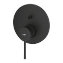 Potinkinis vannas-dušas maisītājs GROHE Essence 2 izejas, phantom black, 24167KF1