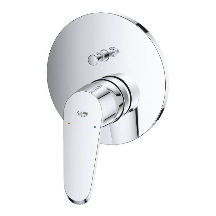 Встраиваемый смеситель для ванной-душа GROHE Eurodisc Cosmopolitan 2 выхода, хром, 24056002
