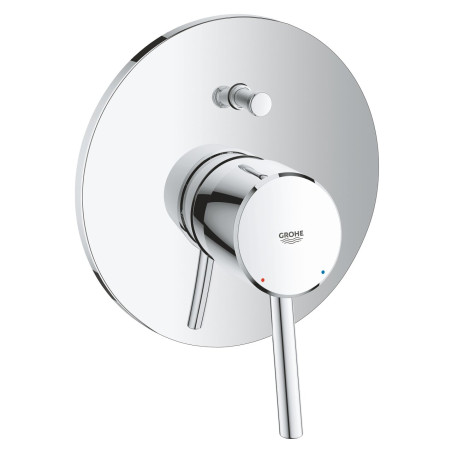 GROHE Concetto built-in bath-shower mixer 2 outlets, chrome, 19346001