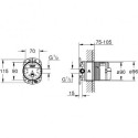 Concealed box shower head GROHE Rainshower, 26484000