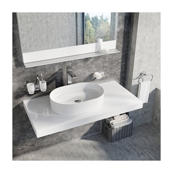 Izlietne RAVAK Ceramik Slim O, 550 x 370 mm, XJX01155001
