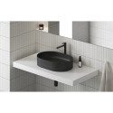 RAVAK Ceramik Slim O sink, 550 x 370 mm, XJX0D155000