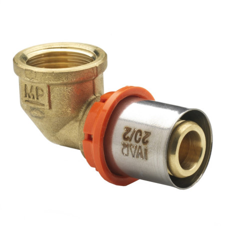 Elbow pressed MP 5712 IVAR 18 (2.0) / 90° x 1/2"" middle