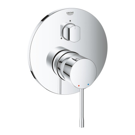 GROHE Essence built-in bath-shower mixer 3 outlets, chrome, 24169001