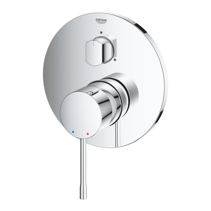 Potinkinis vannas-dušas maisītājs GROHE Essence 3 izejas, hroms, 24169001