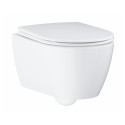 Pakabināms tualetes pods GROHE Essence ar plānu soft close vāku
