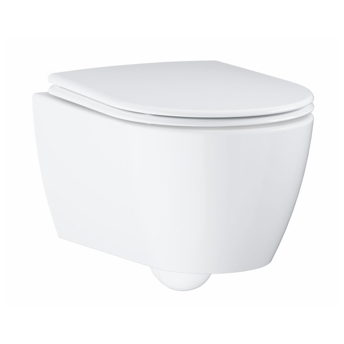Pakabināms tualetes pods GROHE Essence ar plānu soft close vāku