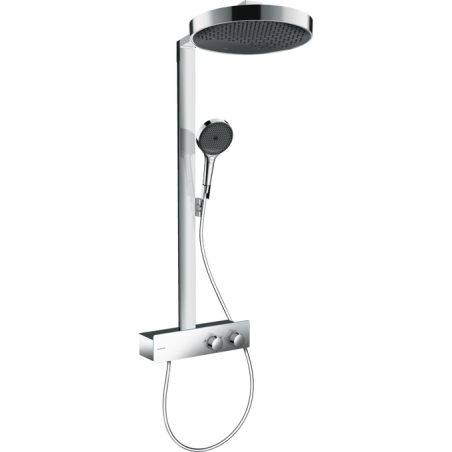 Thermostatic rain shower system HANSGROHE Rainfinity 360 Shower pipes 1jet, 26853000