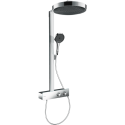 Termostatiska lietus duša sistēma HANSGROHE Rainfinity 360 Dušas caurules 1jet, 26853000
