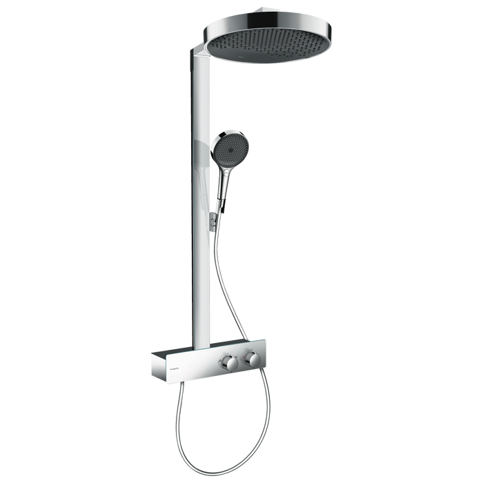 Termostatiska lietus duša sistēma HANSGROHE Rainfinity 360 Dušas caurules 1jet, 26853000