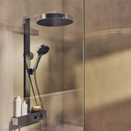 Thermostatic rain shower system HANSGROHE Rainfinity 360 Shower pipes 1jet, 26853000