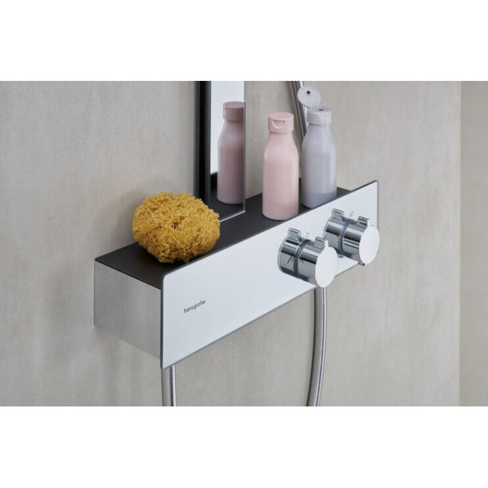 Termostatiska lietus duša sistēma HANSGROHE Rainfinity 360 Dušas caurules 1jet, 26853000