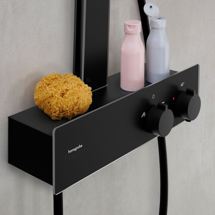 Termostatiska lietus duša sistēma HANSGROHE Rainfinity 360 Dušas caurules 1jet, 26853670
