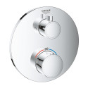 Built-in thermostatic shower mixer GROHE Grohtherm 2 outlets, chrome, 24076000