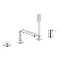GROHE Lineare 4-piece bath mixer set, 19577001