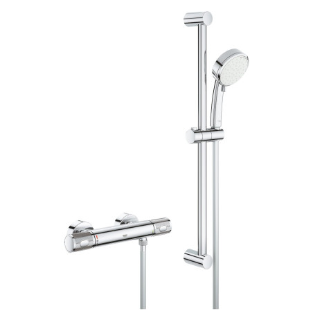 Termostatiskais maisītājs ar dušas statīvu 62 cm GROHE Grohtherm 1000 Performance, 34834000