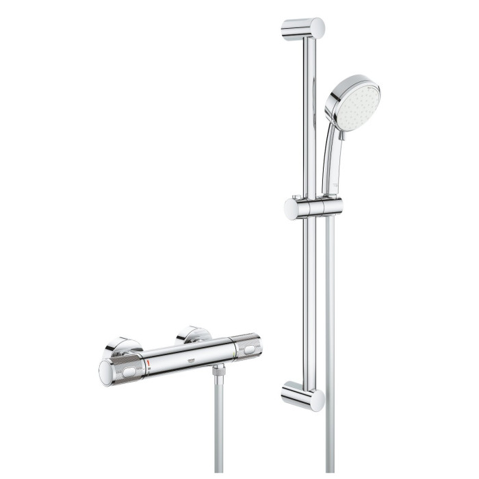 Termostatiskais maisītājs ar dušas statīvu 62 cm GROHE Grohtherm 1000 Performance, 34834000