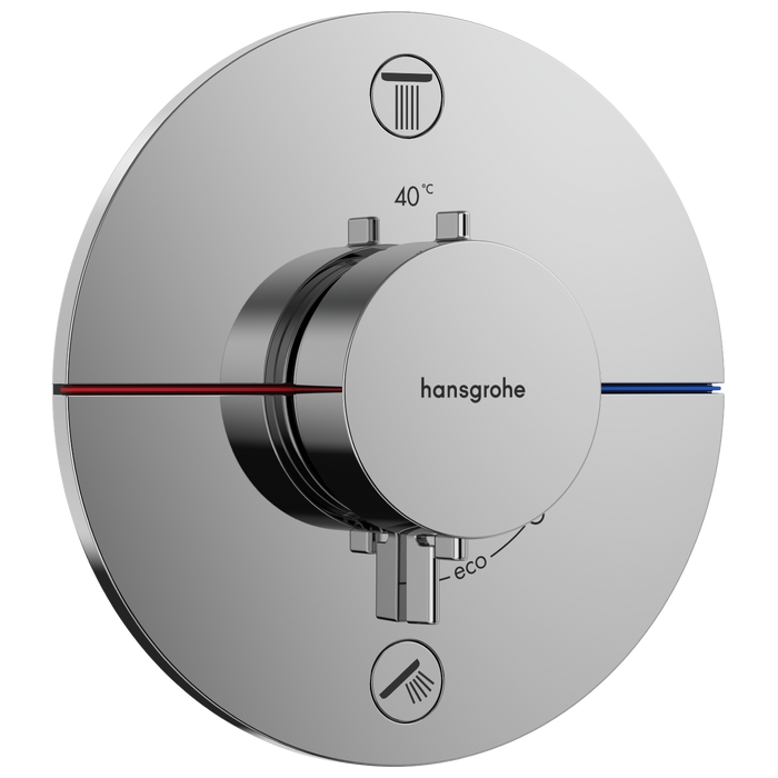 Thermostats HANSGROHE ShowerSelect Comfort S 2 functions, 15554000