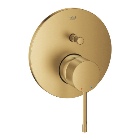 Potinkinis vannas-dušas maisītājs GROHE Essence 2 izejas, brushed cool sunrise, 24167GN1