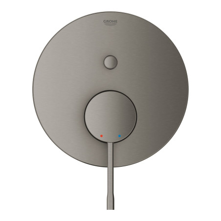 GROHE Essence built-in bath-shower mixer with 2 outlets, brushed hard graphite, 24167AL1
