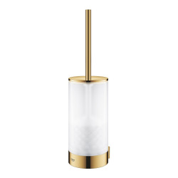 Holder with a container for toilet brush GROHE Selection, 41076GL0
