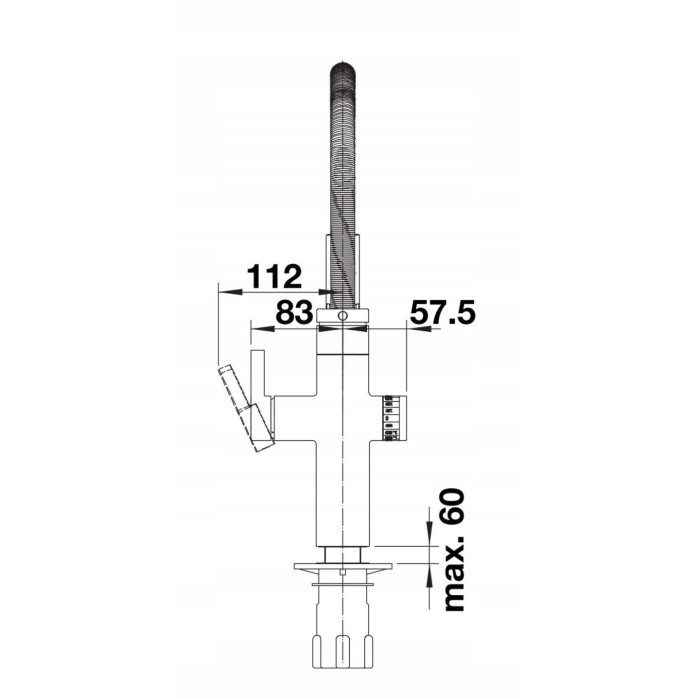 Kitchen (sink) mixer BLANCO drink.filter EVOL-S Pro, 527430