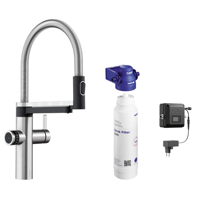 Kitchen (sink) mixer BLANCO drink.filter EVOL-S Pro, 526311