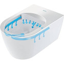 Hanging toilet DURAVIT Me by Starck Compact Rimless with Soft close lid, 45300900A1