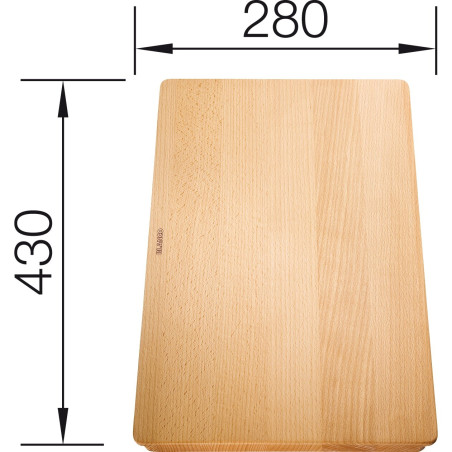 Koka griešanas dēlis blanco 514544