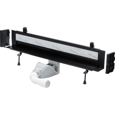 Sienas dušu notekcauruļu korpusi VIEGA Advantix Vario 300-1200 mm, 736552