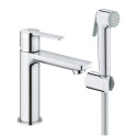 GROHE Lineare basin mixer with hand shower, 24190000