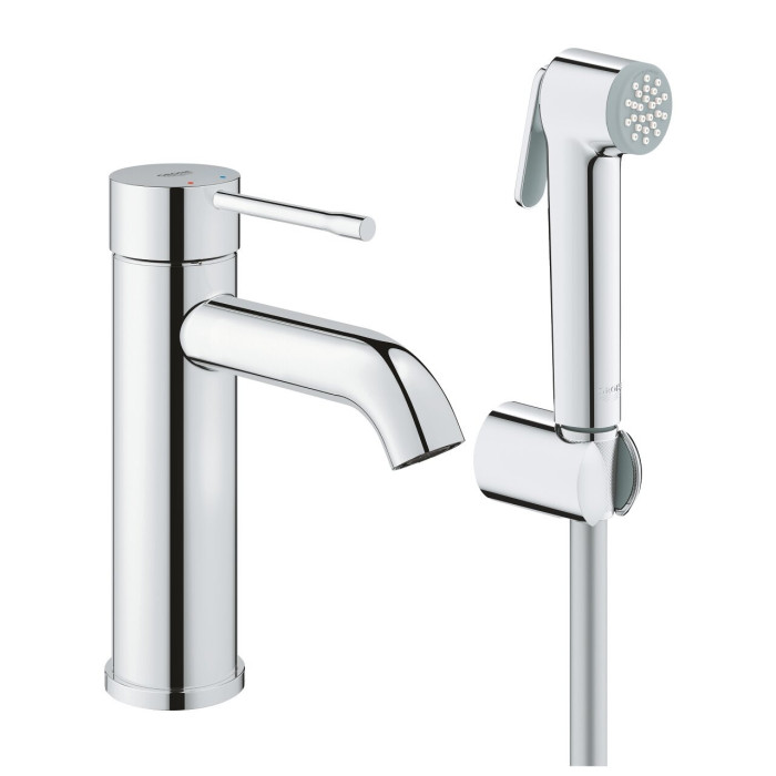 GROHE Essence sink mixer with hand shower, size S, 24189000