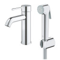 Izlietnes jaucējkrāns ar rokas dušu GROHE Essence, S izmērs, 24189000