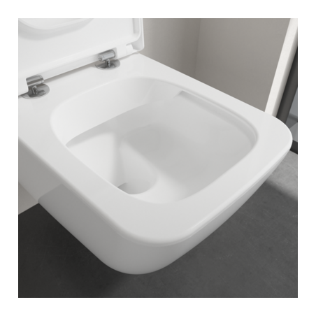 Подвесной унитаз VILLEROY & BOCH Collaro Direct Flush WC с крышкой Soft-close, 4626HS01