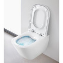 Pakabināms WC pods ROCA The Gap Rimless ar lēni nolaižamu vāku