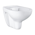 Подвесной унитаз GROHE Bau Ceramic Rimless с тонким сиденьем с мягким закрыванием
