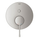 GROHE Essence built-in bath-shower mixer with 2 outlets, supersteel, 24167DC1