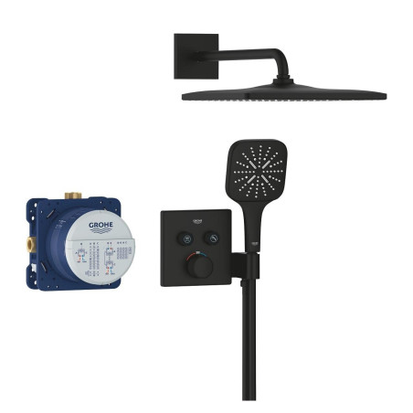 Built-in thermostatic shower set GROHE Grohtherm SmartControl Rainshower Mono 310 Cube, 34865KF0