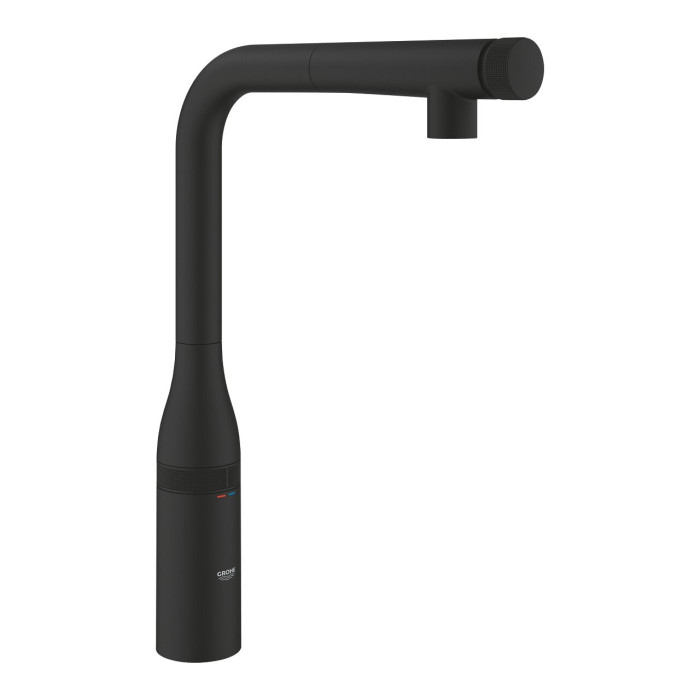Virtuves (izlietnes) maisītājs ar izvelkamu snapu GROHE Essence SmartControl, 31928KF0