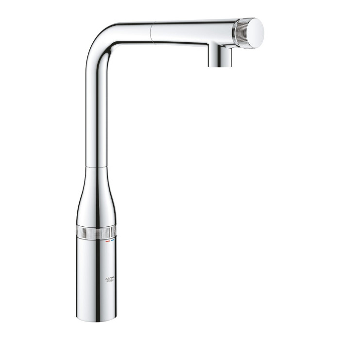 Смеситель для кухни (раковины) с выдвижным изливом GROHE Essence SmartControl, 31615000