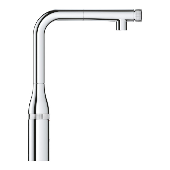 Kitchennis (izlietnes) maisītājs ar izvelkamu snapu GROHE Essence SmartControl, 31615000