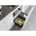 Atkritumu šķirošanas sistēma 60 cm skapim BLANCO Select II XL 60/3 Orga