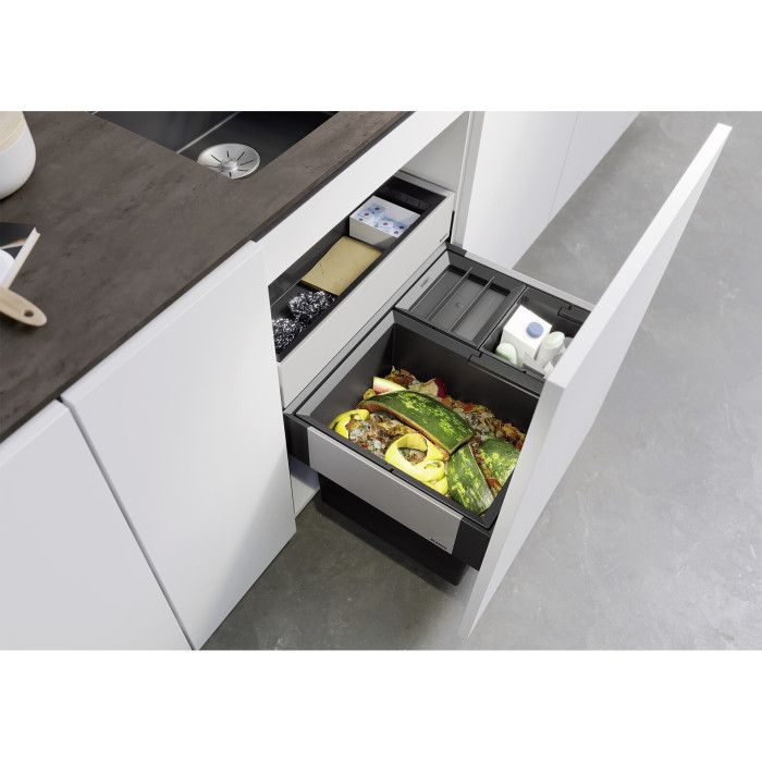Atkritumu šķirošanas sistēma 60 cm skapim BLANCO Select II XL 60/3 Orga