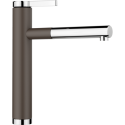 Kitchen (sink) faucet with pull-out hose BLANCO Linee-S, coffee / chrome