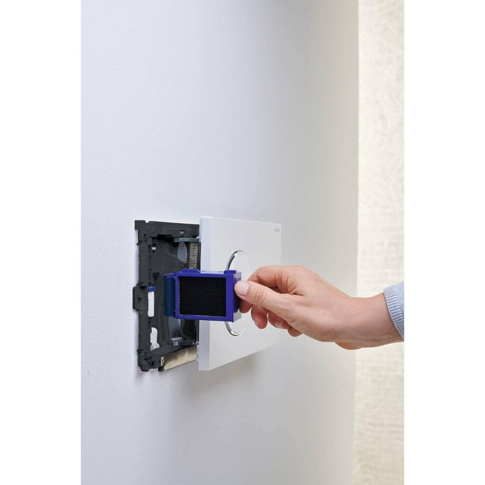 Duofresh WC stick accessory Sigma 8 cm for concealed tank GEBERIT chrome glossy, 115063211