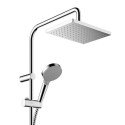 Termostatiska dušas sistēma HANSGROHE Vernis Shape 230, hroms, 26286000