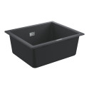 Kompozītmateriālu izlietne GROHE K700U 533x457 mm granīta melnā, 31654AP0