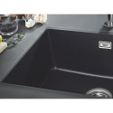 Composite sink GROHE K700U 533x457 mm granite black, 31654AP0