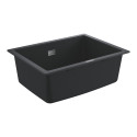 Composite sink GROHE K700U 610x460 mm granite black, 31655AP0